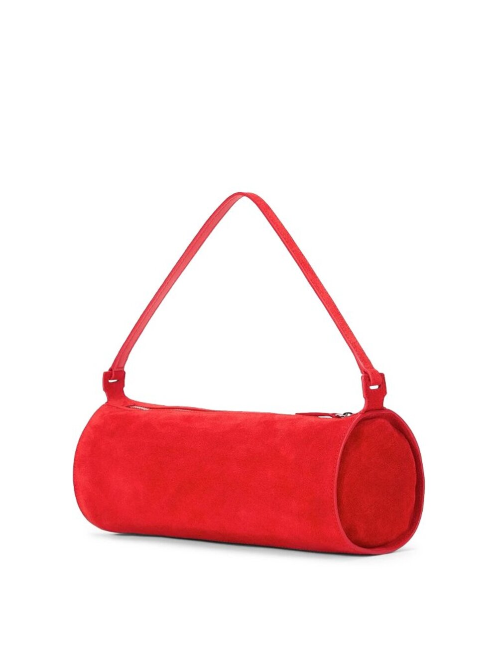 Staud Mini Taru Bag in Red Suede NEW